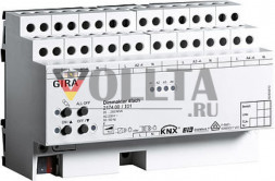 Gira 217400 диммер/выключатель четверная KNX