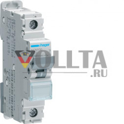 Автоматический выключатель Hager NCN100 1-полюсный C0 5A 10kA 1M