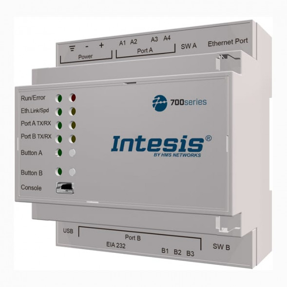 INTESIS IN7004851K20000 Транслятор протоколов Serial/IP | 1200 точек